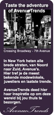 AvenueTrends doet inspiratie op voor de sieraden over de hele wereld. Ooit ontstond het idee in New York.
