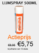 Actie Schuimrubberlijm