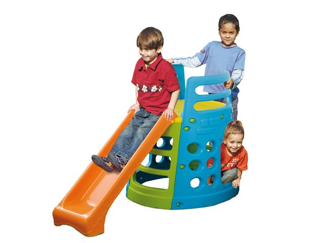 Playgym met glijbaan