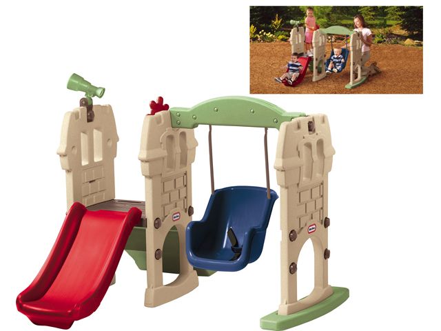 Little Tikes klimrek baby swing kasteel
