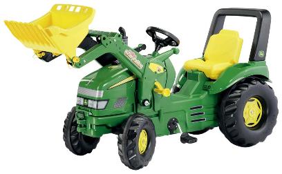 X-trac John Deere met voorlader
