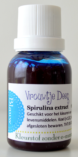 extra natuurlijke kleurstof - zonder E-nummers