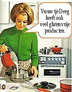 vrouwtje deeg heeft ook veel glutenvrije producten voor taart