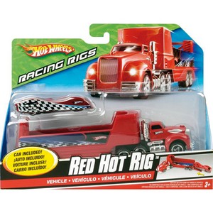 HOT WEELS TRANSPORTER + AUTO