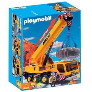 PLAYMOBIL MEGA MOBIELE KRAAN  uitlopend produkt