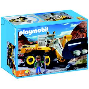 PLAYMOBIL MEGA BULLDOZER  uitlopend produkt