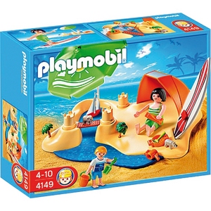 PLAYMOBIL COMPACTSET STRANDVAKAN
