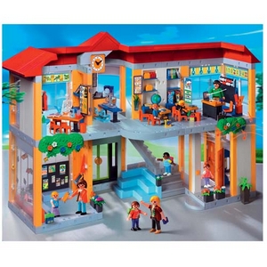 PLAYMOBIL INGERICHTE SCHOOL