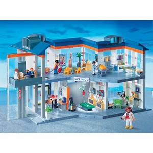 PLAYMOBIL ZIEKENHUIS+ACCESSOIRES  uitlopend produkt