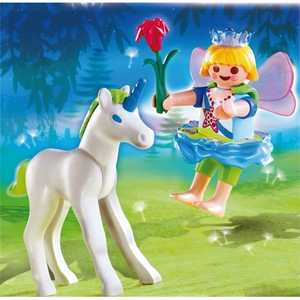 PLAYMOBIL ELFJE MET EENHOORN uitlopend produkt