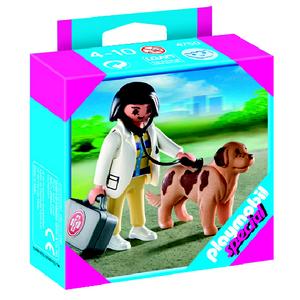 PLAYMOBIL DIERENARTS MET HOND