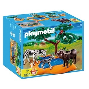 PLAYMOBIL AFRIKAANSE BUFFEL/ZEBR  uitlopend produkt