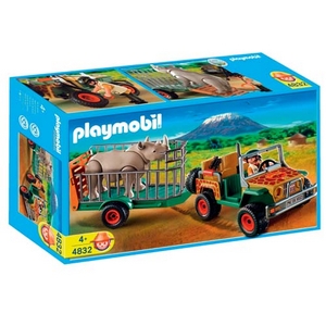 PLAYMOBIL SAFARI TERREINWAGEN  uitlopend produkt
