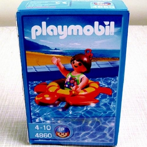 PLAYMOBIL MEISJE MET ZWEMBAND  uitlopend produkt