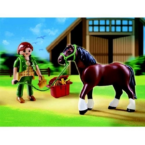 PLAYMOBIL PAARD SHIRE