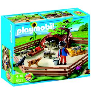 PLAYMOBIL BOER MET VARKENS