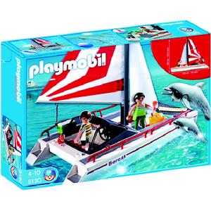 PLAYMOBIL CATAMARAN + DOLFIJNEN