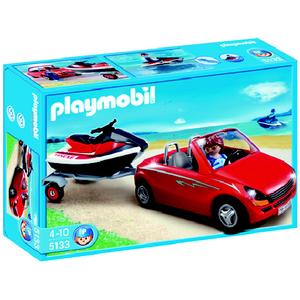 PLAYMOBIL CABRIO + AANHANGWAGEN