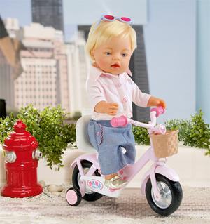 BABY BORN POP + FIETS      TOPPER