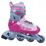 NIJDAM INLINE SKATE VERSTELBAAR IN DE MATEN 27-28-29 EN 30