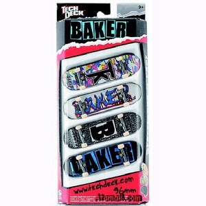 TECH DECK BOARDS 4-PACK
