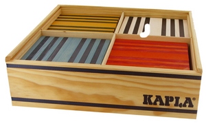 KAPLA 100 8 KLEUREN ASSORTI (VERPAKT IN KIST)
