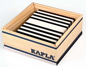 KAPLA 40 WIT & ZWART (IN KISTJE)