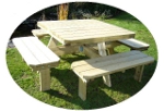 picknicktafel vierkant bedrijven