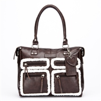 luiertas totem shoulderbag brown