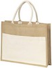 Jute shopper rechthoekig