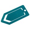 Rechthoekige paperclip van bioplastic