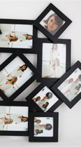 Fotolijst invotis shaked frames zilver