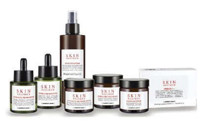 sample-set skin regimen