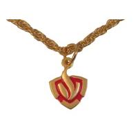 Gouden ketting met hanger