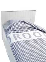 1 Persoonsdekbedovertrek Droom in grey van Coming Kids