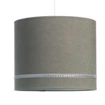 Hanglamp Linnen Grijs
