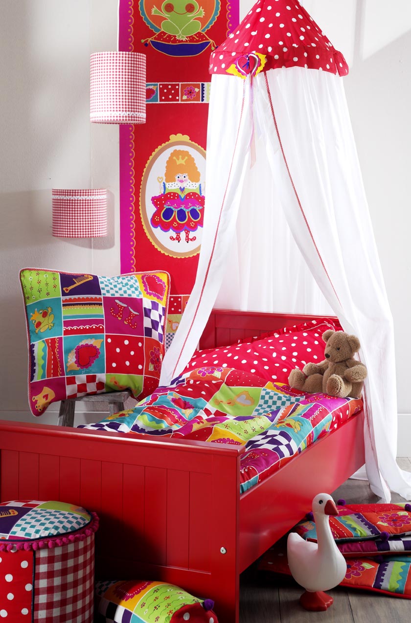 Behangrand  in de serie Little princess van Coming Kids