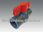 Kogelkraan PVC 3/4 inch binnendraad
