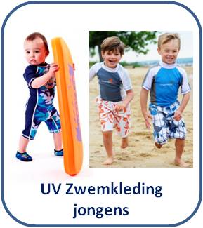 UV beschermende zwemkleding voor jongens
