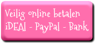 Veilig online betalen via iDEAL, PayPal of Bankoverschrijving