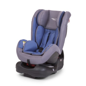 CHILDWHEELS AUTOSTOEL GROEP 1 +VERKLEINKUSSEN GRIJS BLAUW