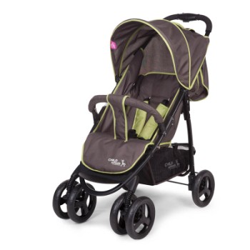 RUNWAY STROLLER ANTRACIET/LIMOEN