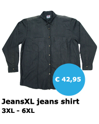 JeansXL - grote maten heren jeans shirt - Mister Big