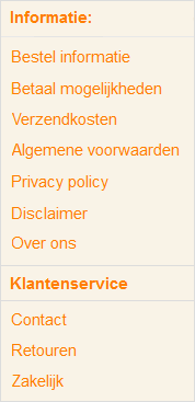 Babywinkel informatie