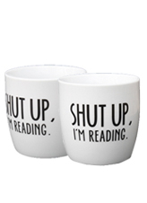 Blossom Books Mug Shut Up DUO