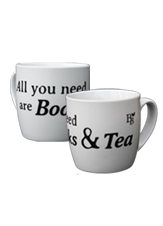 Blossom Books Mug Books & Tea DUO