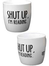 Blossom Books Mug Shut Up