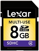 Lexar - SDHC CARD 8GB