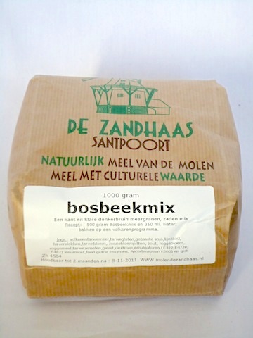 Bosbeek mix: donker brood