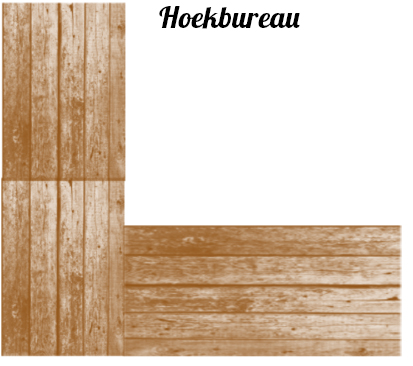 Bureau layout voorbeeld